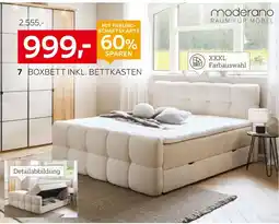 XXXLutz Moderano boxbett inkl. bettkasten Angebot