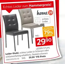 XXXLutz Home24 leder-stuhl Angebot