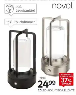 XXXLutz Novel led-akku-tischleuchte Angebot