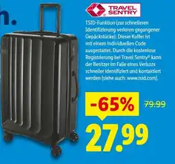 Lidl Travel sentry koffer Angebot