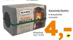 Globus Baumarkt Rekord kaminbriketts Angebot