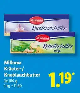 Lidl Milbona knoblauchbutter Angebot