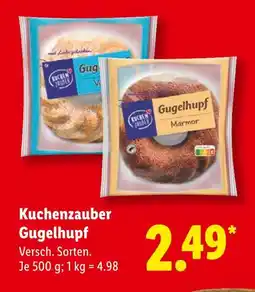Lidl Kuchenzauber gugelhupf vanille Angebot