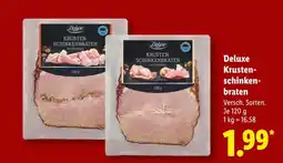 Lidl Deluxe krusten-schinkenbraten mit maronen Angebot