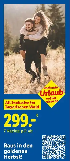 Lidl All inclusive im bayerischen wald Angebot