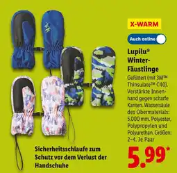 Lidl Lupilu winter-fäustlinge Angebot