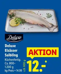 Lidl Deluxe deluxe elsässer saibling Angebot