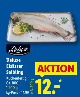 Lidl Deluxe deluxe elsässer saibling Angebot