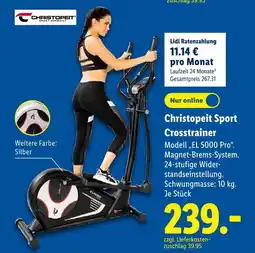 Lidl Christopeit sport sport crosstrainer Angebot