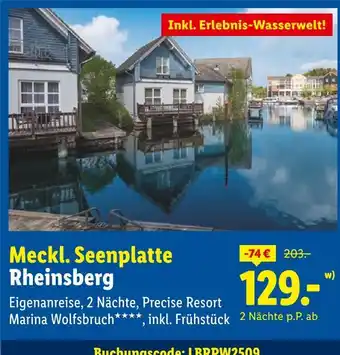 Lidl Meckl. seenplatte rheinsberg Angebot