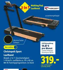 Lidl Christopeit sport germany christopeit sport laufband Angebot