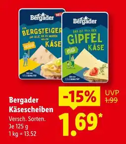 Lidl Bergader bergsteiger käse Angebot