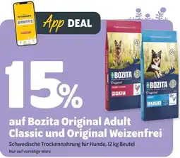 Das Futterhaus Bozita 15% auf bozita original adult classic und original weizenfrei Angebot