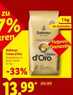 Lidl Dallmayr crema d’oro Angebot