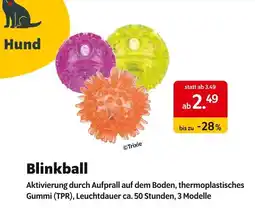 Das Futterhaus Trixie blinkball Angebot