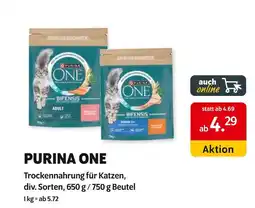 Das Futterhaus Purina one adult Angebot