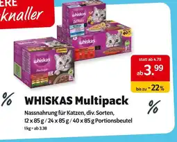 Das Futterhaus Whiskas multipack 12 x 85 g Angebot