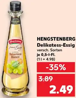 Kaufland HENGSTENBERG Delikatess-Essig Angebot
