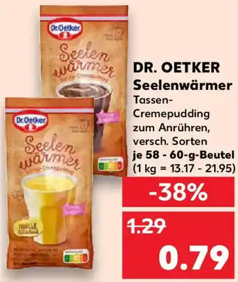 Kaufland DR. OETKER Seelenwärmer Angebot