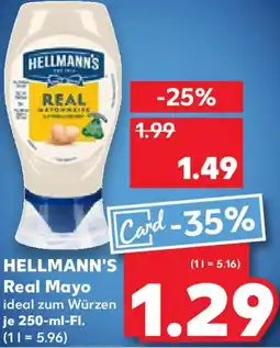 Kaufland HELLMANN'S Real Mayo Angebot