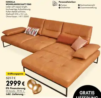 Hardeck Himolla wohnlandschaft 9360 Angebot