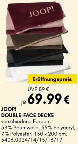 Hardeck Joop! double-face decke Angebot