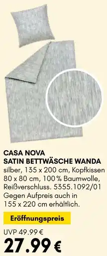 Hardeck Casa nova satin bettwäsche wanda Angebot