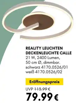Hardeck Reality leuchten deckenleuchte calle Angebot