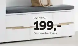 Mömax Garderobenbank Dallas Angebot