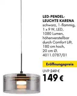 Hardeck Led-pendelleuchte karena Angebot