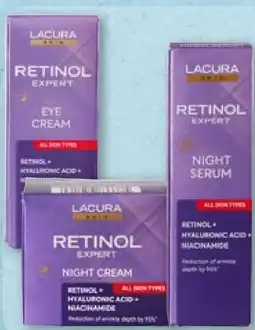 Aldi Nord Lacura Retinol-Expert-Gesichtspflege Angebot
