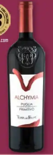 Aldi Nord Alchymia Puglia Primitivo Angebot
