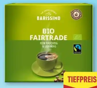 Aldi Nord Barissimo Bio-Fairtrade-­Kaffe Angebot