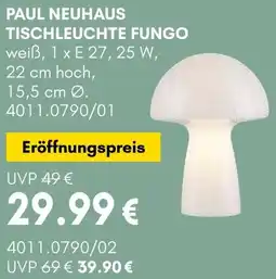 Hardeck Paul neuhaus tischleuchte fungo Angebot