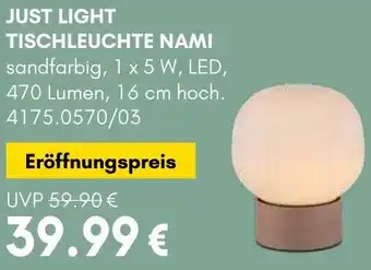 Hardeck Just light tischleuchte nami Angebot