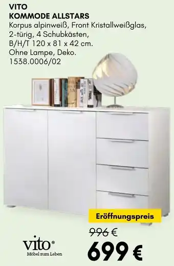 Hardeck Vito kommode allstars Angebot