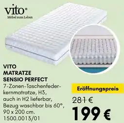 Hardeck Vito matratze sensio perfect Angebot