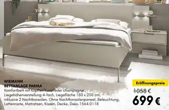 Hardeck Wiemann bettanlage parma Angebot