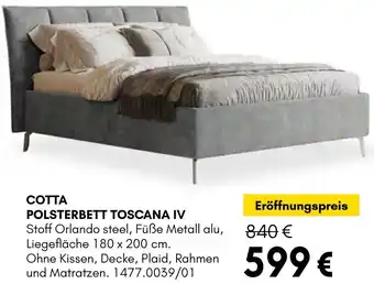 Hardeck Cotta polsterbett toscana IV Angebot