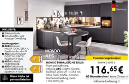 Hardeck Mondo einbauküche esilia Angebot