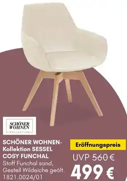 Hardeck SCHÖNER WOHNEN Kollektion SESSEL COSY FUNCHAL Angebot