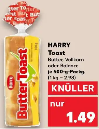 Kaufland HARRY Toast Angebot