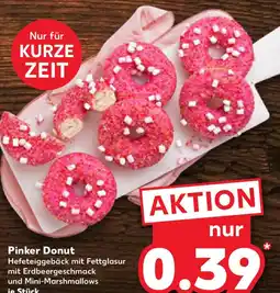 Kaufland Pinker Donut Angebot
