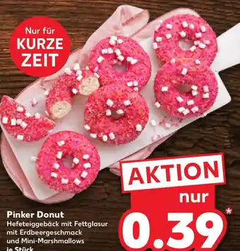 Kaufland Pinker Donut Angebot