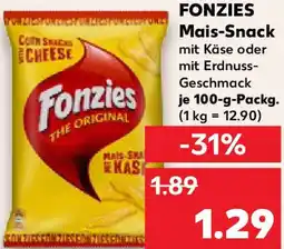 Kaufland FONZIES Mais-Snack Angebot
