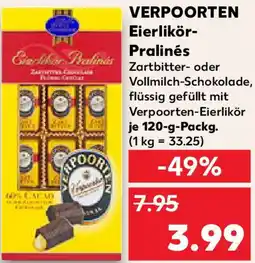 Kaufland VERPOORTEN Eierlikör Pralinés Angebot