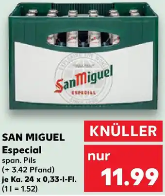 Kaufland SAN MIGUEL Especial Angebot