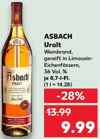 Kaufland ASBACH Uralt Angebot