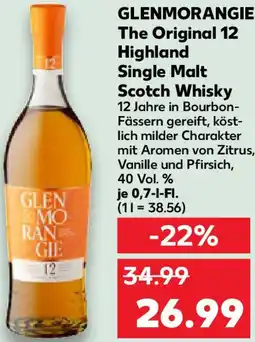 Kaufland GLENMORANGIE The Original 12 Highland Single Malt Scotch Whisky Angebot
