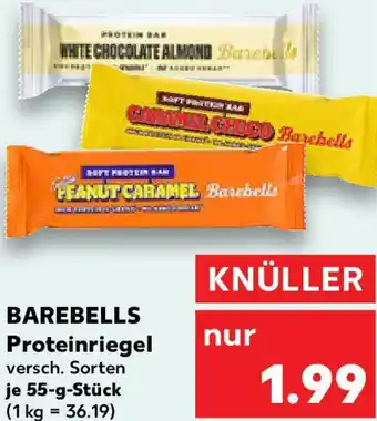 Kaufland BAREBELLS Proteinriegel Angebot
